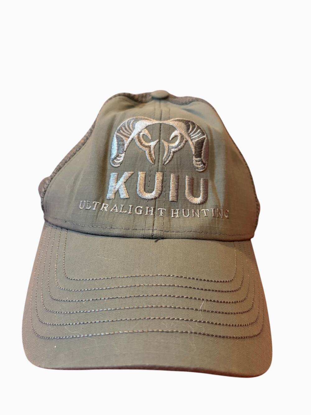 KUIU Ultralight Hunting Men's Trucker Hat OS Gray Mesh Back Snapback